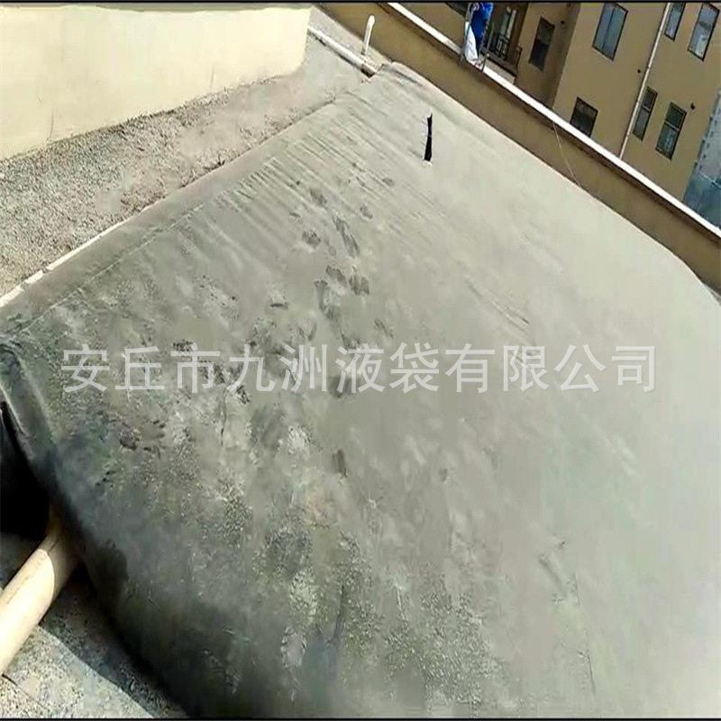 酒店公寓楼顶可折叠晒水袋 夏天楼顶屋顶储水袋 家用洗澡晒水袋