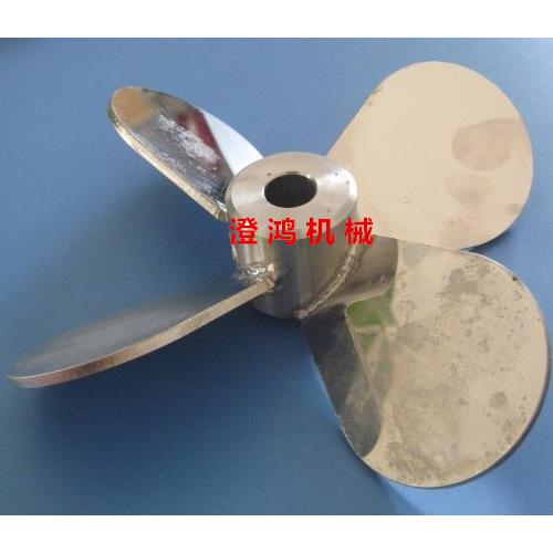 搅拌四叶片304不锈钢100mm/分散机配件/实心轴/叶轮/杆/柱头图片