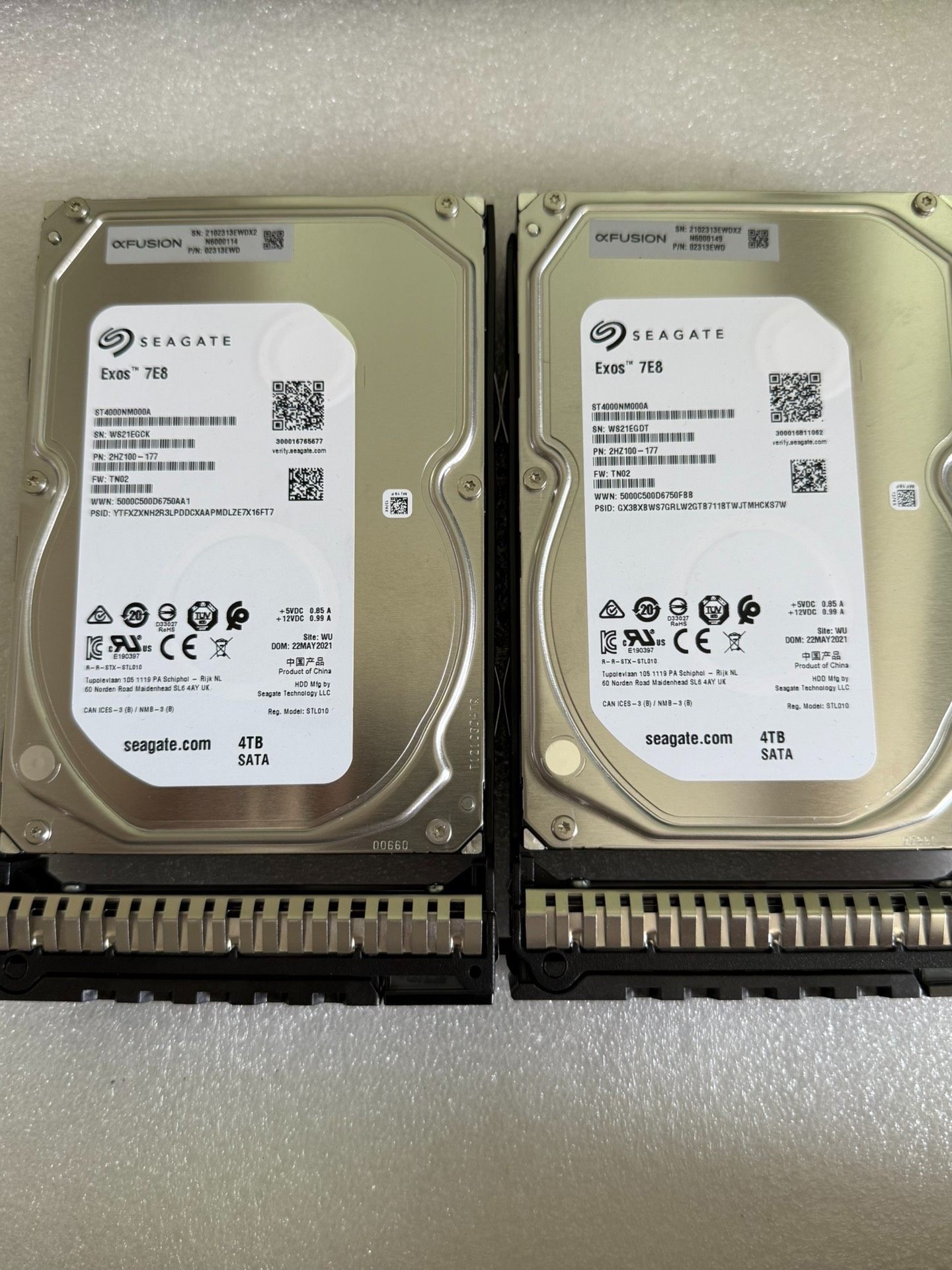 华为/超聚变4T SATA硬盘  02313EWD