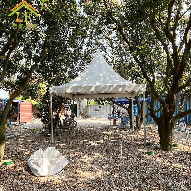 广州篷房厂家热销户外活动Pagoda tent 铝合金尖顶帐篷 宝塔帐篷