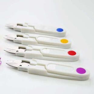 古筝胶布专用剪刀安全型便携式长款小剪刀 古筝胶布剪刀