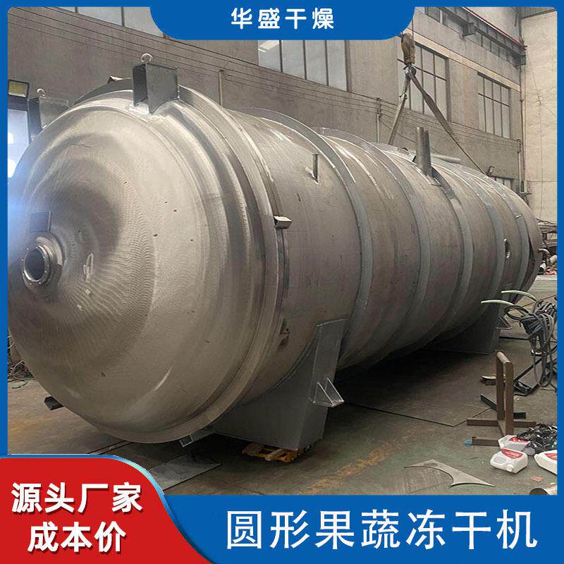 250平大型果蔬冻干机苹果山楂冻干设备菠萝蓝莓低温冷冻干燥机