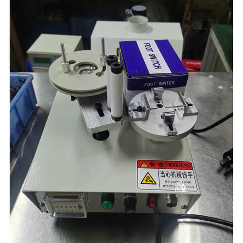 变压器磁芯半自动包胶机TM-1000手动包胶机手动变压器包胶机