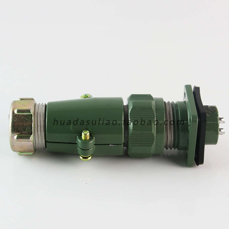 热卖航空插头插座YD20-3芯 4芯5芯7芯防水圆形电缆连接器20MM弯头
