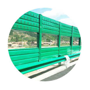 省道高速声屏障小区隔音墙 高架空调机组冷却塔隔音墙市政声屏