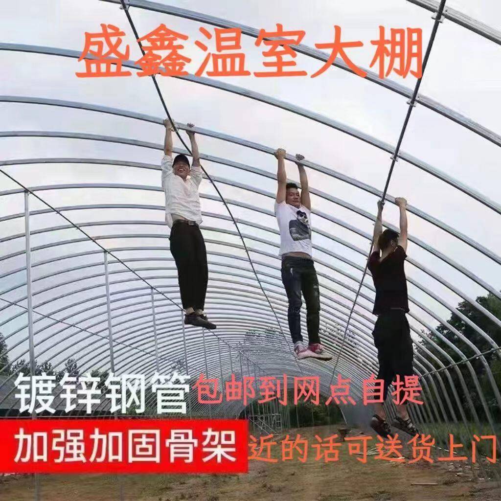 蔬菜大棚温室大棚骨架全套钢管养殖棚养鸡棚羊棚牛棚养猪大棚保温
