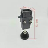 道闸栅栏杆减震弹簧调平落地脚垫缓冲支撑底座竖广告道闸栏杆配件