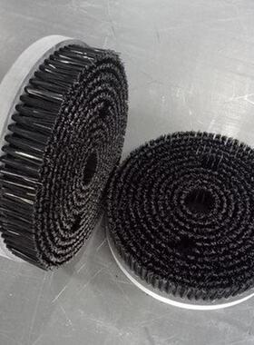 PVC电木板圆盘刷尼龙丝圆盘刷角磨机刷清洗毛刷手磨机刷毛刷盘