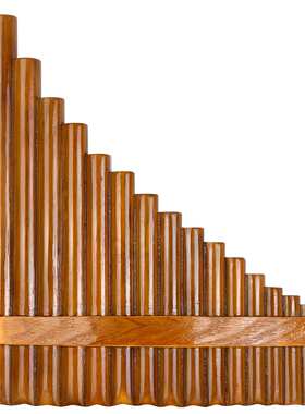 Muspor 15管G调竹制排箫 Pan Flute（带箍）