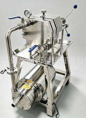 制用水大输液口服液眼水卫生级食品级不锈钢多层板框过滤器