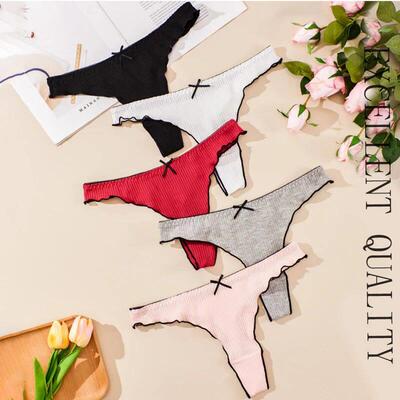 4PCS Breathable Comfortable Cotton Women