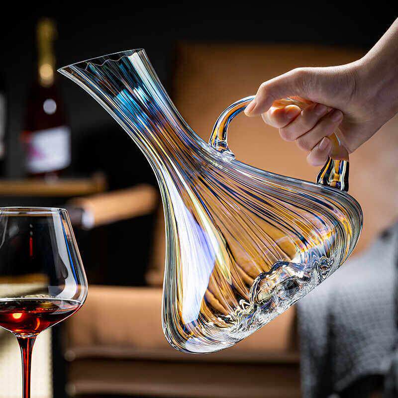 意大利轻奢醒酒器红酒家用高级感分酒器高颜值水晶玻璃创意醒酒壶