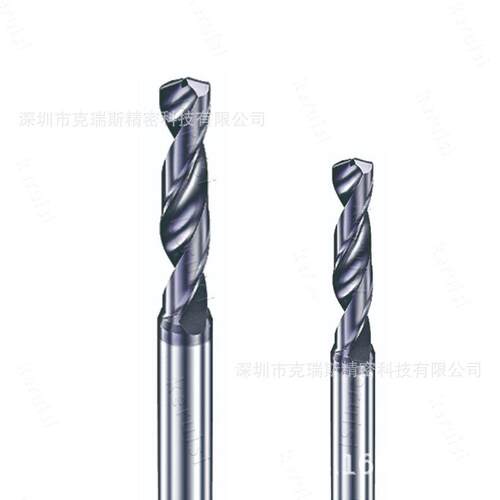 DHF钨钢钻头DBQ050 2刃45度钻头 5D深孔钻Φ3.9 Φ4.9Φ6.9Φ9.9