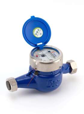 厂家供应埃美柯机械水表旋翼式自来水家用螺纹冷水表DN15/20