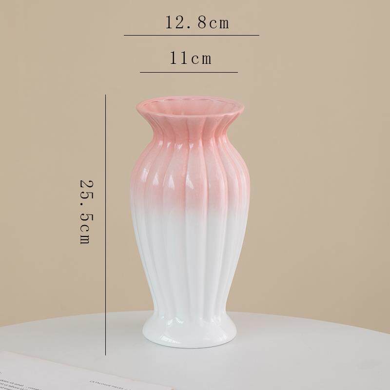 正品蜀门陶花瓷瓶装干饰假花仿真花水培鲜花花轻奢高级感客厅插花