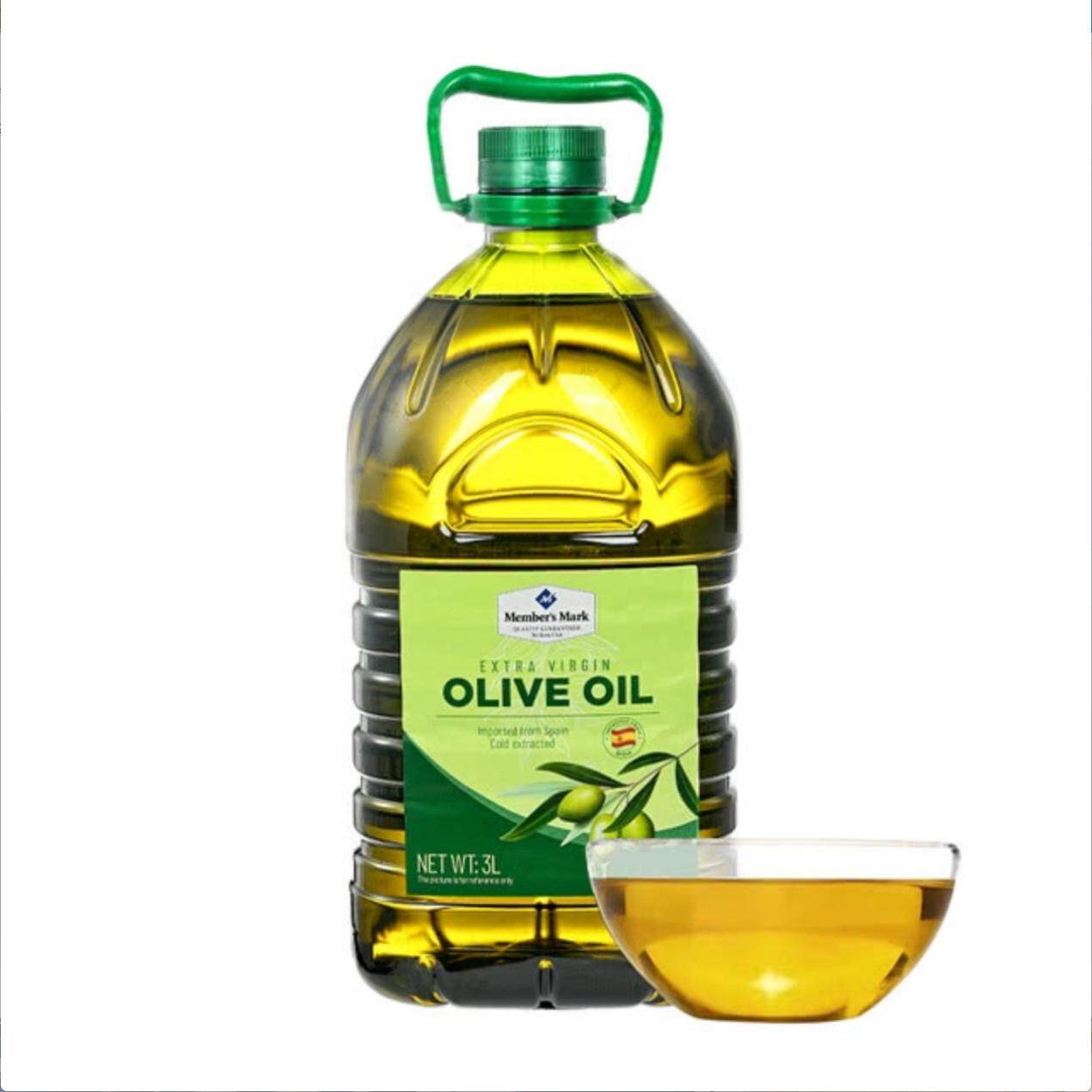 山姆意大利进口特级初榨橄榄油3升冷压榨工艺食用油凉拌