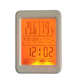 大屏幕数显电子万年历温湿度计 创意家用背光闹钟温湿度表礼品