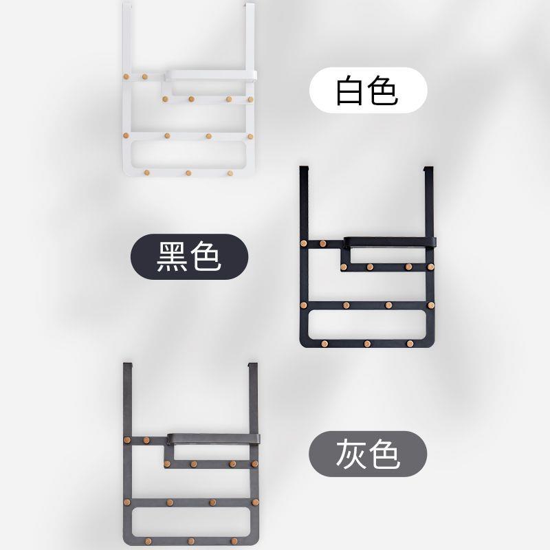 G5U门后挂钩免孔双层壁挂挂衣架收纳衣荟梢1111服室玄打关洗手卧
