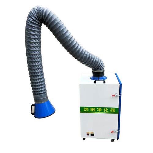 厂家生产移动式焊烟除尘净化器工业用环保单臂焊烟净化器设备