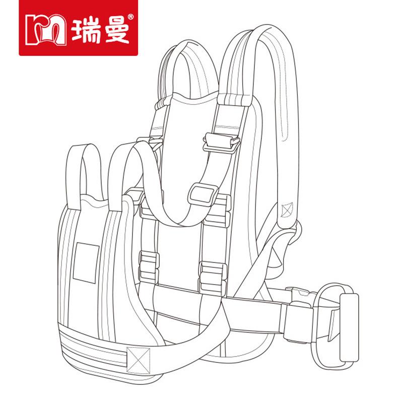 夏季儿童自行车安全带宝宝安全背带骑小孩后坐防摔透气绑带