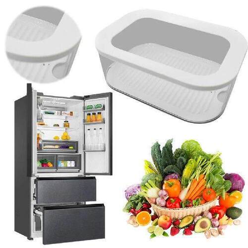 Food Storage Container with Lid Fridge Organizer
