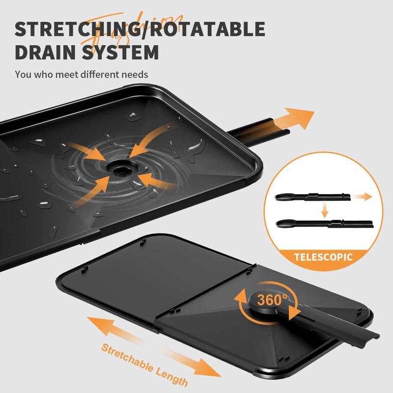 新品厨房碗架家用防锈台面伸缩沥水碗架子多功能杯架筷子筒