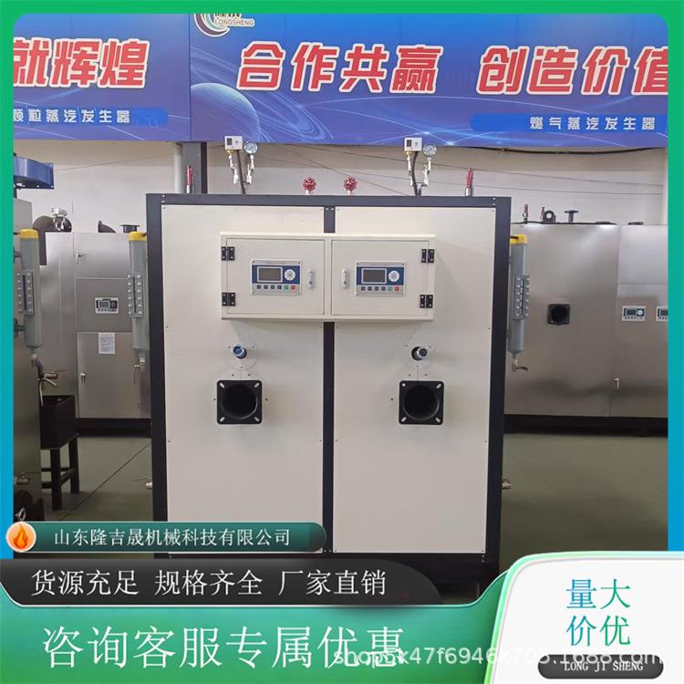 0.6T双拼燃油蒸汽发生器锅炉配套设备食用菌加工设备隆吉晟直销