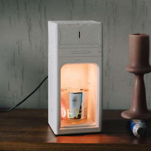 久处不厌赛博朋克氛围夜灯原创水泥融蜡灯高级香薰融烛灯生日礼物