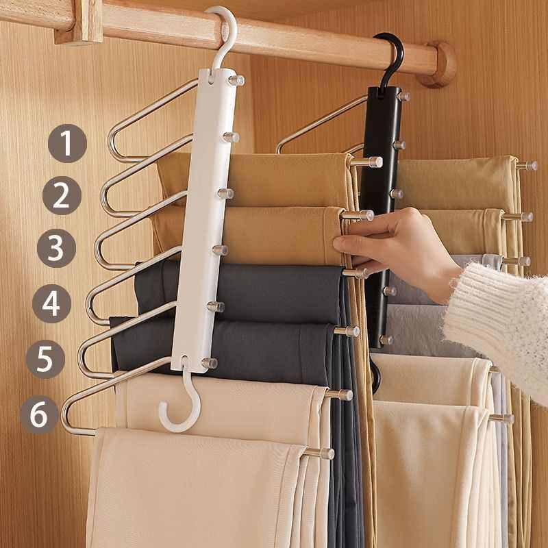可折叠裤架不锈钢裤架防滑多功能裤子收纳衣架衣柜家威东,收纳整理,裤/裙架,淘宝优惠券,粉丝福利购,淘宝优惠卷