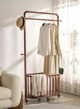 衣帽架创意脏落地架多架衣酒店挂点挂衣娄民衣架宿实木衣服卧室