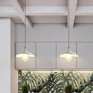 工业风吊岛灯网红单丹麦餐厅床头室头极简661吧台卧台锥形创意吊