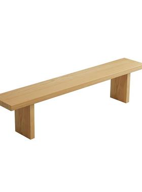 WY230413诚宏现方简约用实木长凳条凳餐厅饭店餐凳长条代凳食堂长