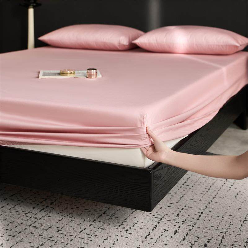 60支A类母婴全棉长绒棉纯色床笠单床罩席梦思保护套床上用品纯棉