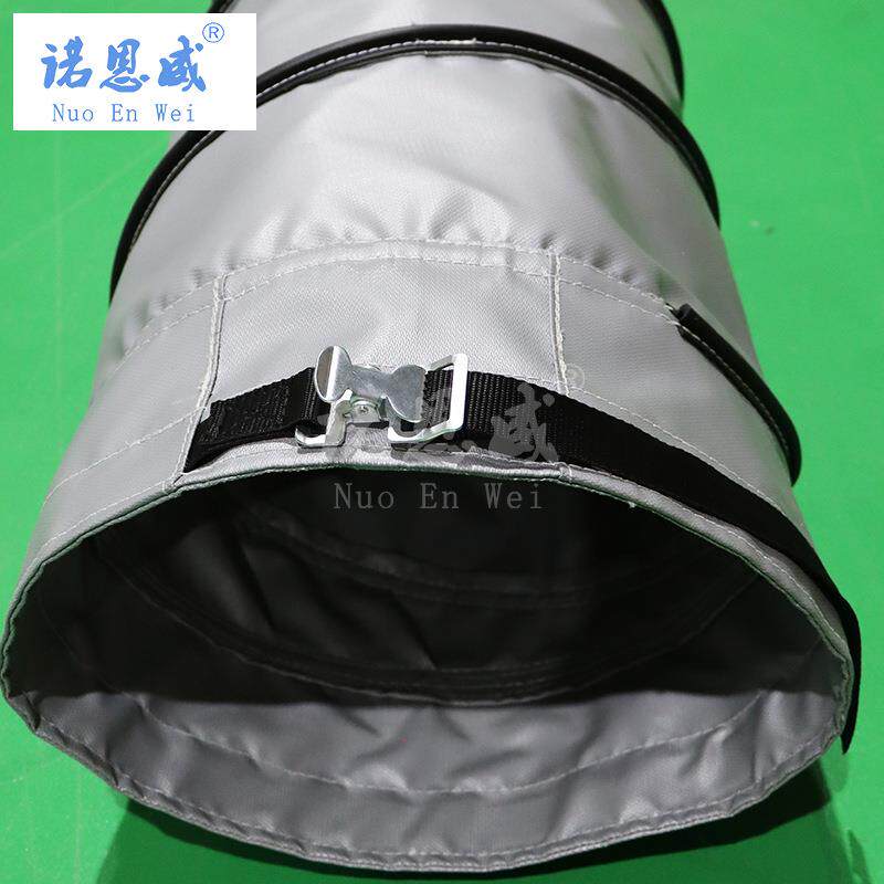 PVC保温棉可伸缩耐高温机场保温排送风软管通风设备佛山厂家