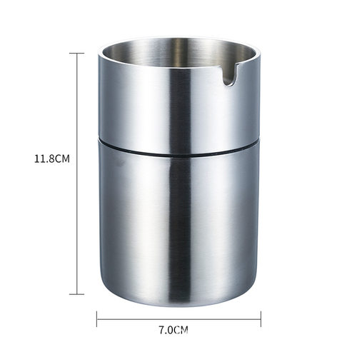 LOGO不锈钢烟灰缸装饰烟灰缸