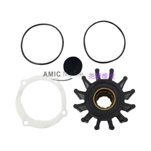 适用捷斯克 Jabsco 海水泵橡胶柔性叶轮 13554-0001 13554-0001-P