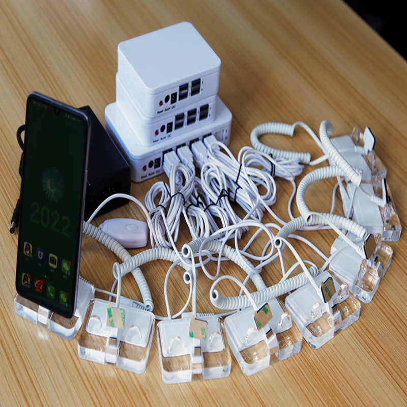 多路手机防盗报警器一拖四立式充电拔线防盗器店铺柜台体验展示架,电子/电工,安防配件,淘宝优惠券,粉丝福利购,淘宝优惠卷