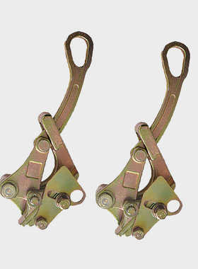 晟雕卡线器1T2T3T荷蒂机卡头棘轮收紧器钢丝绳拉紧器 电力紧绳器