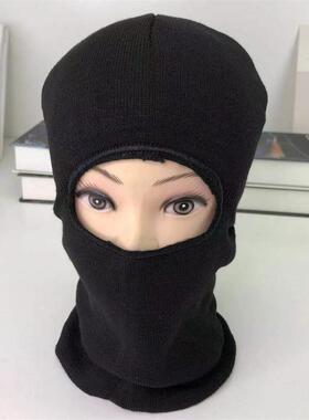 头套男冬季保天防寒全脸防护黑色防风摩托车防冻帽子骑行面罩