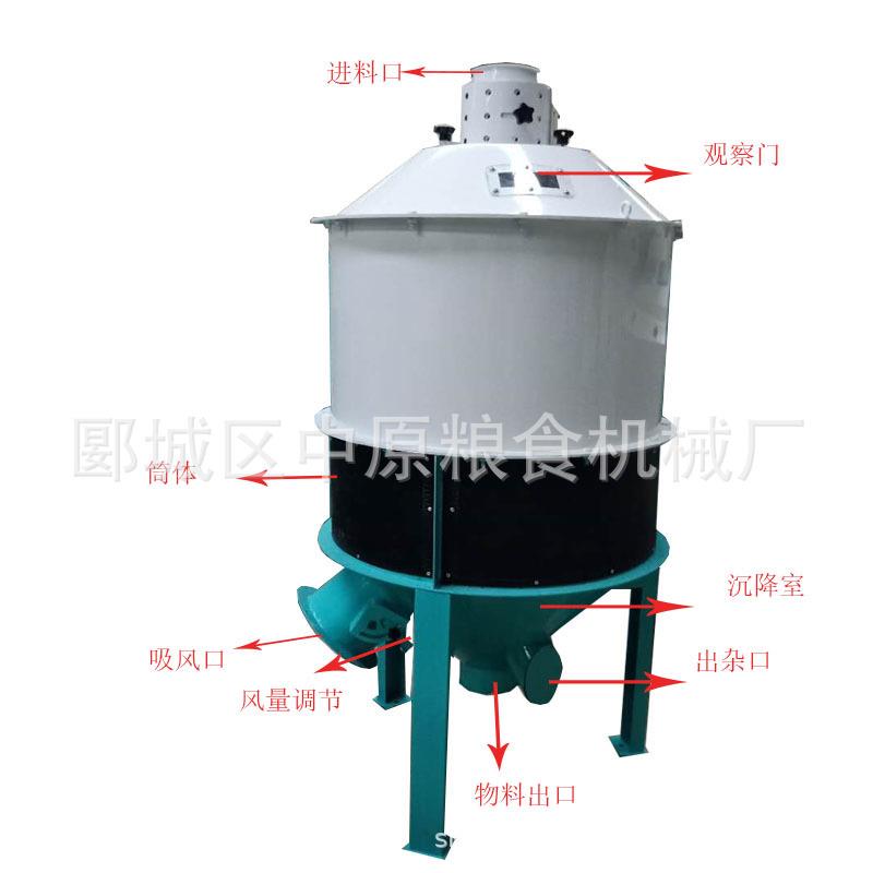 糠皮分离器杂粮用风选分离麦糠尘土秸秆虫子全自动吸风分离设备