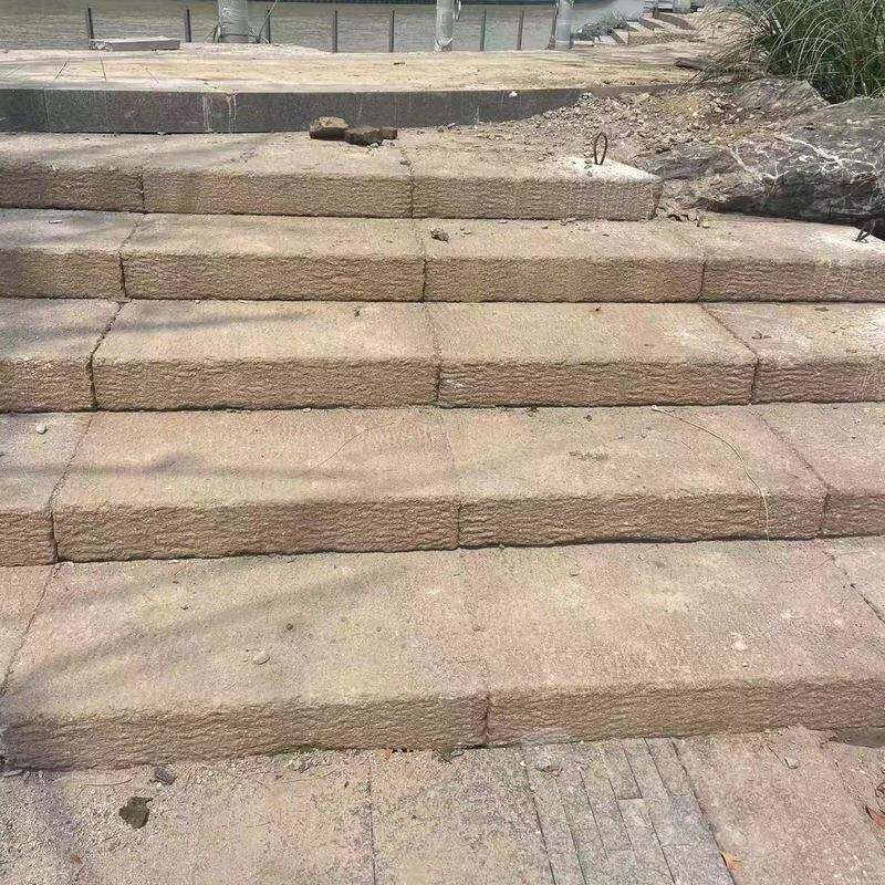 花岗岩老石板条园林古建台阶石天然老石板仿古地铺石做旧石板