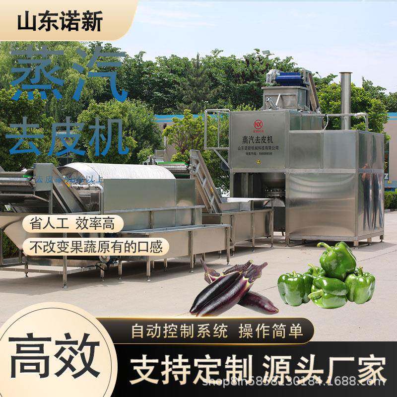 金桔蒸汽去皮机苹果快速削皮机农产品深加工脱皮设备