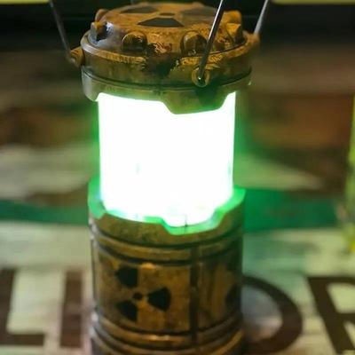 微型核反应堆灯笼摆件手提小夜灯充电款氛围灯核能装置家用卧室
