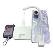 手机托架防盗器手机底座路充电468线防盗一拖防盗器展示八路主机