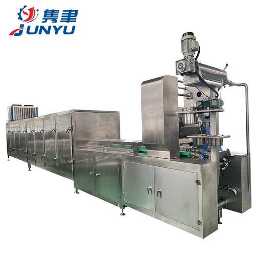 生产保健品软糖生产线设备3年质保300kg/小时产量