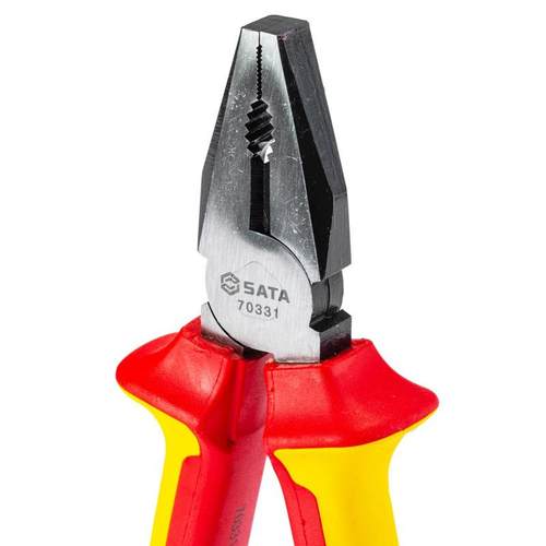 70331高压钳绝缘钢丝无品牌/1工钳子VDE000V老虎钳铬钒钢6电英寸