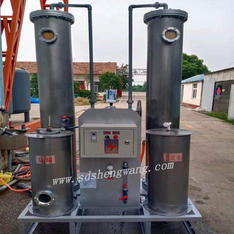 胜王水处理全自动钠离子交换器一体化软化水设备不锈钢柱