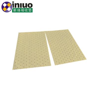 PSH91401XB黄色化学品吸附垫化工厂吸收片撕线节省吸收棉吸收垫