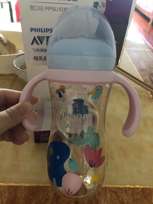 防胀气设计飞利浦新安怡奶瓶 防止宝宝喝奶胀气