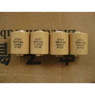 100PF HEC HT57 CCHT57 N750高频机高周波高压陶瓷介电容 15KVDC